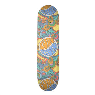 Skateboard Motif de cavalier de surf
