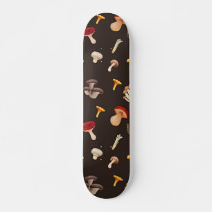 Skateboard Motif de champignons