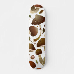 Skateboard Motif de champignons