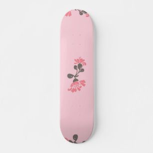 Skateboard Motif de fleurs