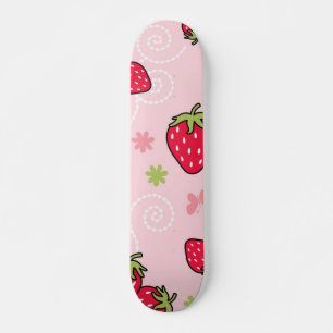 Skateboard Motif de fraises