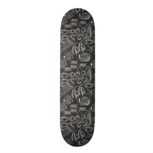 Skateboard Motif de la Mer Noire