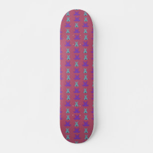 Skateboard motif de lapins de Pâques