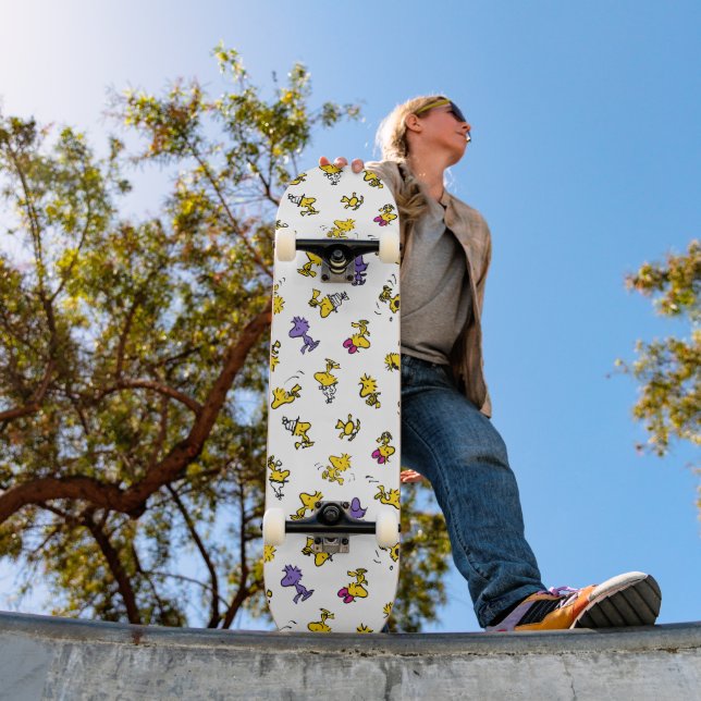 Skateboard Motif de loisirs Woodstock (Extérieur 1)