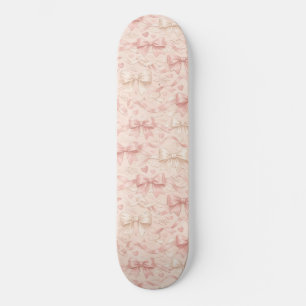 Skateboard Motif de nœud coquette