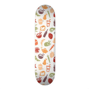 Skateboard Motif de nourriture