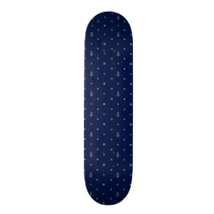 Skateboard Motif de pois d'Ancre