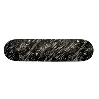 Skateboard Motif de poissons de Koi