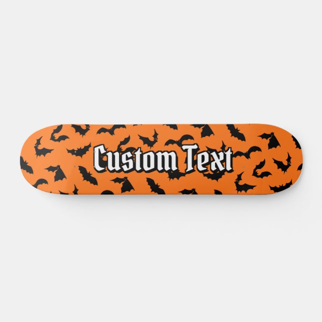 Skateboard Motif de silhouettes de chaume (Horz)