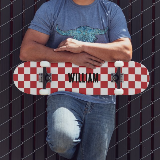 Skateboard Motif de tableau de bord de nom personnalisé (Extérieur 3)