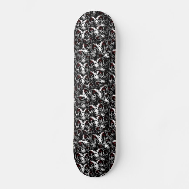 Skateboard Motif de tête Rams (Recto)