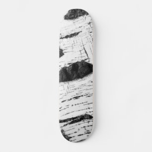 Skateboard Motif d'écorce de bouleau