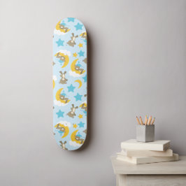 Skateboard Motif D'Ours, Mignonnes Ours, Nounours, Étoiles