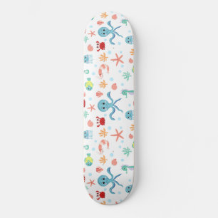 Skateboard Motif du monde marin