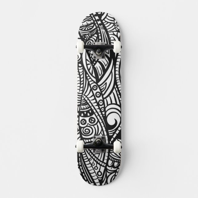 Skateboard Motif ethnique 3 (Recto)