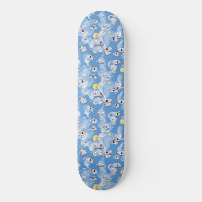 Skateboard Motif fantôme (Recto)