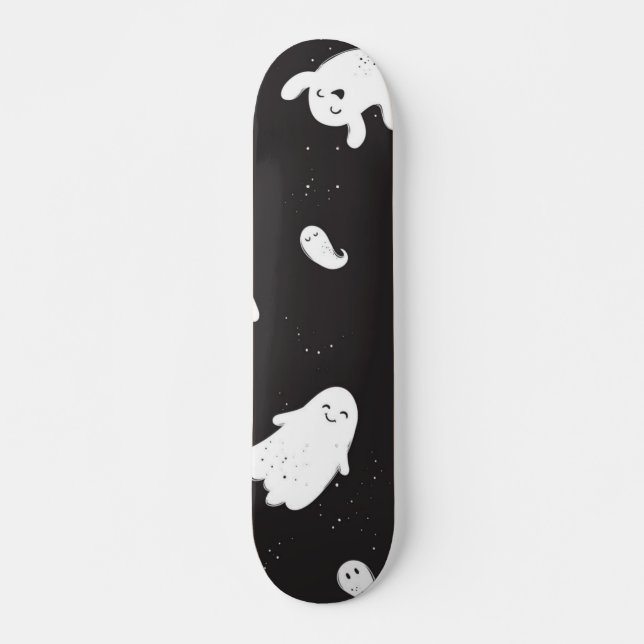 Skateboard Motif fantôme (Devant)