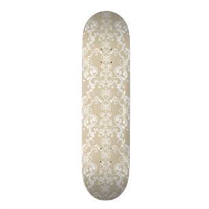 Skateboard Motif floral