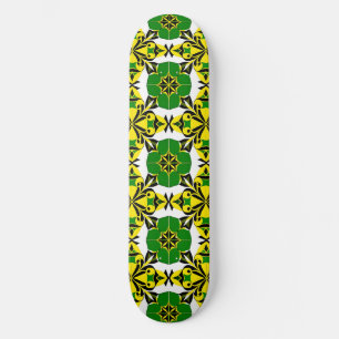 Skateboard Motif géométrique abstrait