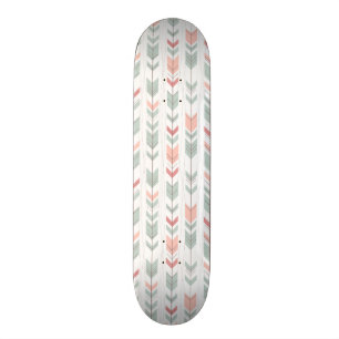 Skateboard Motif géométrique dans le rétro style