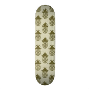 Skateboard Motif kaki d'ananas