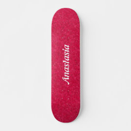 Skateboard Motif moderne rose girly