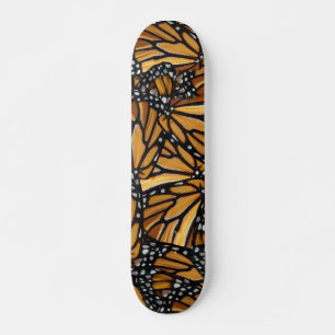 Skateboard Motif Monarch Butterfly Wings