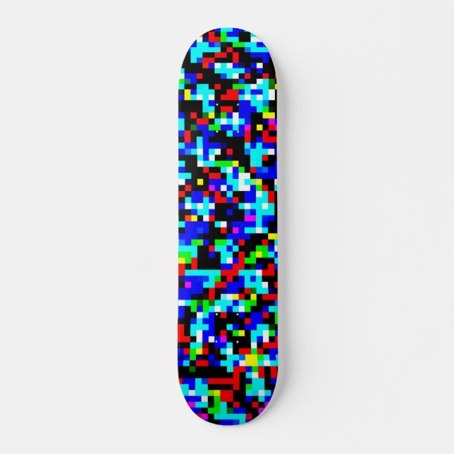 Skateboard Motif multicolore (Devant)
