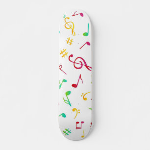 Skateboard Motif musical