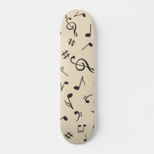 Skateboard Motif musical