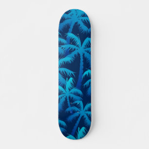 Skateboard Motif palmier