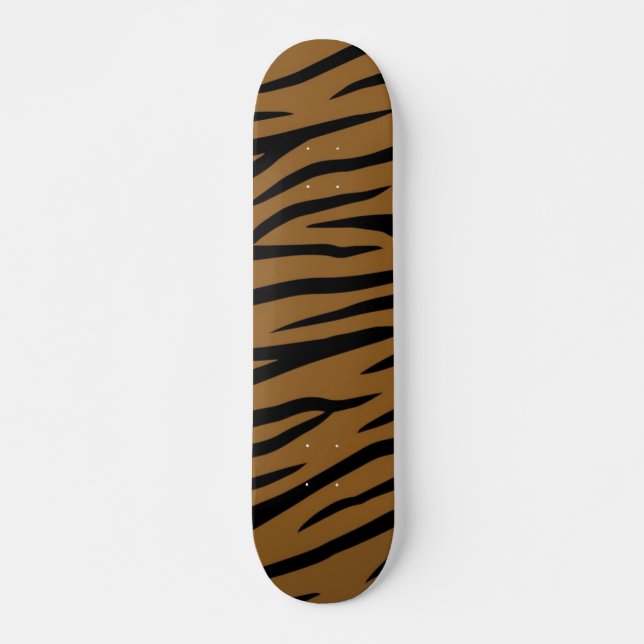 Skateboard motif poster de animal (Devant)