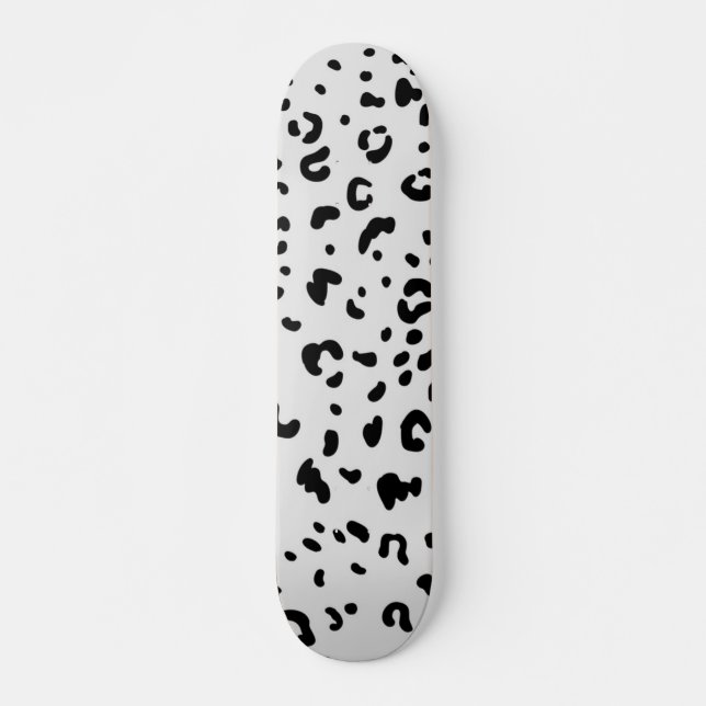 Skateboard motif poster de animal (Devant)