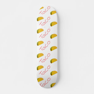 Skateboard Motif Taco sur