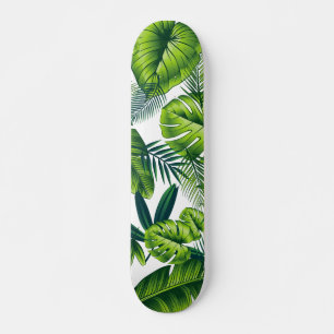 Skateboard Motif tropical