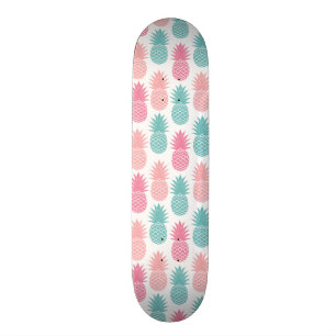 Skateboard Motif vintage d'ananas