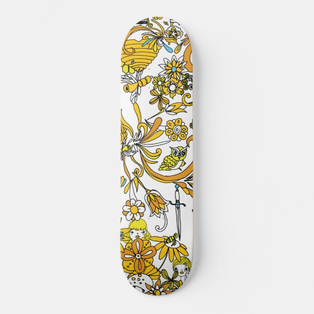 Skateboard Mouchard par Keren Richter (Recto)
