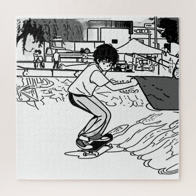 Skateboard Moves - Young Skateboarder (Vertikal)