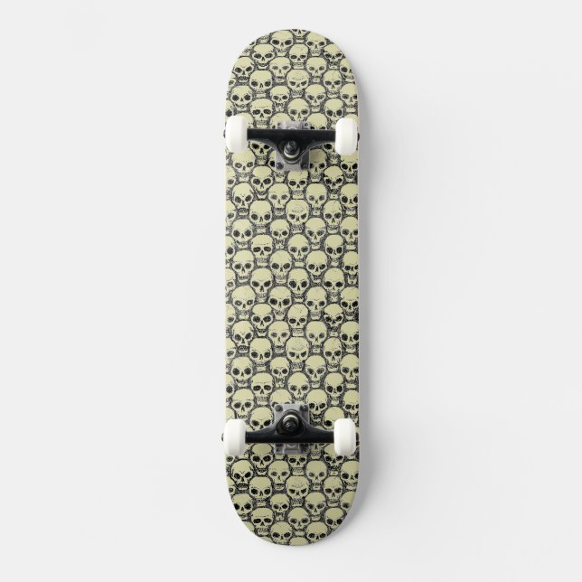 Skateboard Mur des crânes (Recto)