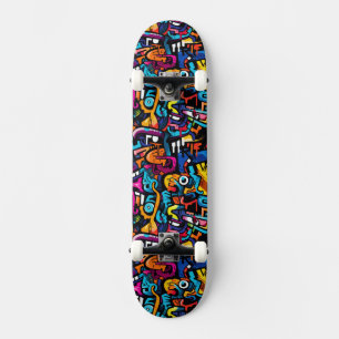 Skateboard Mur Graffiti