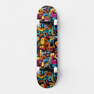 Skateboard Mur Graffiti