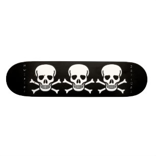 Skateboard Musashi conçoit le crâne triple