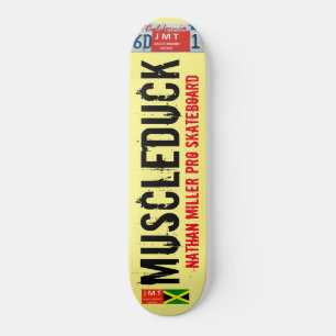 Skateboard MUSCLEDUCK NATHAN MILLER JMT USA Skate
