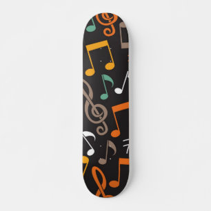 Skateboard Music pattern