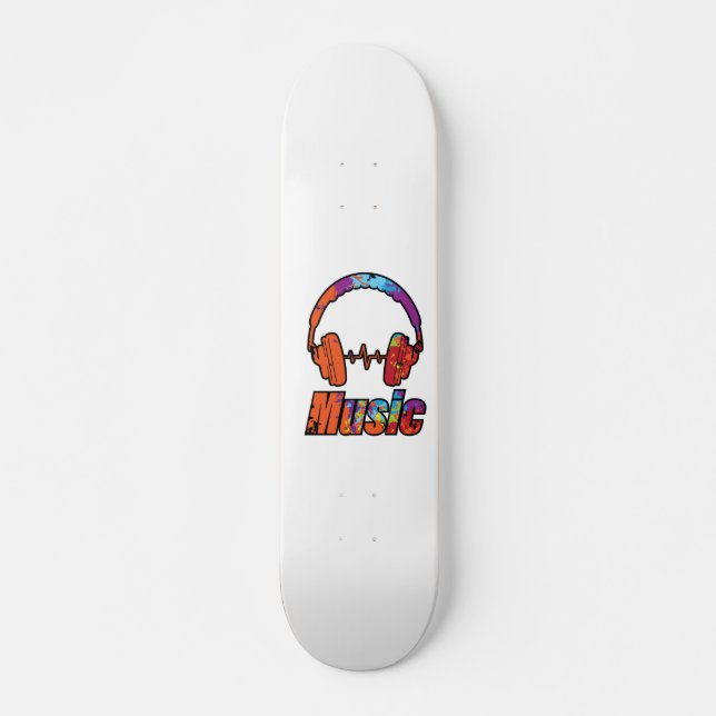 Skateboard Musique (Devant)