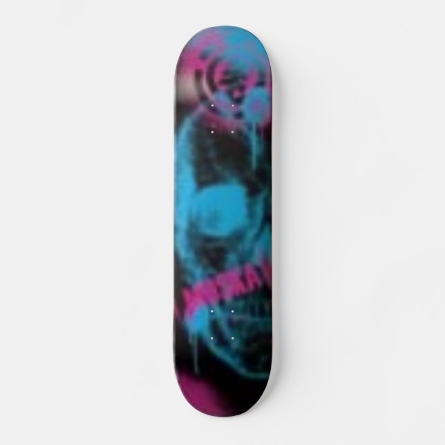 Skateboard Muska-Crâne (Recto)