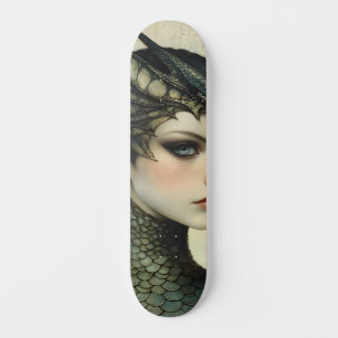 Skateboard Mythologique Dragon Nymph Girly Skate Deck