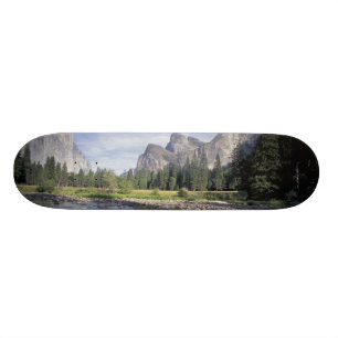 Skateboard NA, USA, Californie, Yosemite NP, Vallée
