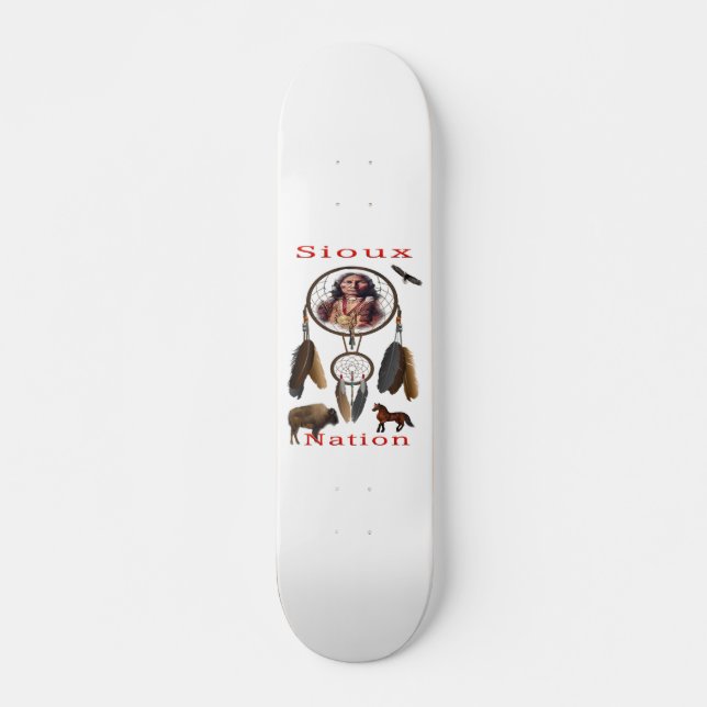 Skateboard Nation sioux mercnandise (Devant)