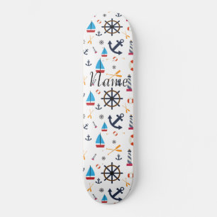 Skateboard Nautical Theme Thunder_Cove